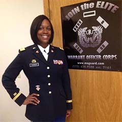 Chief Warrant Officer 4 Takiyah Adolfo